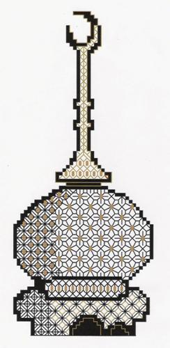 Blackwork crescent